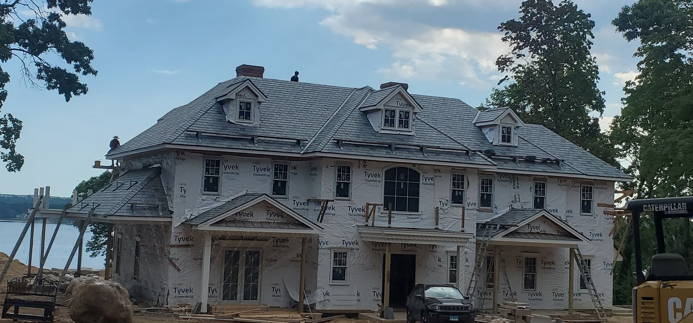 Professional roofing craftsmanship